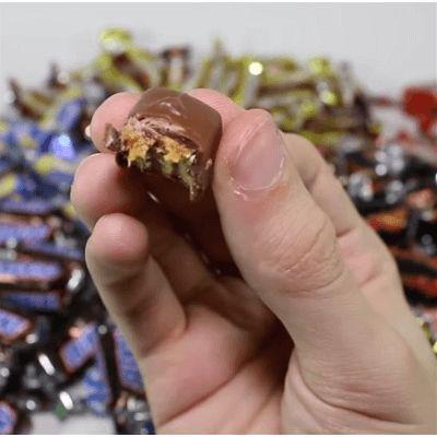 80 mini snickers miniatures cioccolatini 800 gr 01