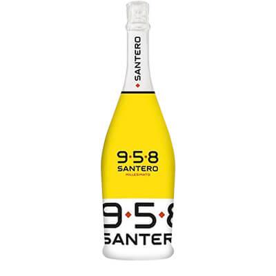 Santero 958 extra dry millesimato vino secco 75 cl giallo