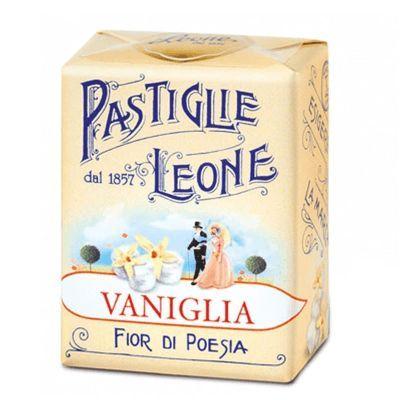 Caramelle pastiglie Leone gusto vaniglia 30 gr