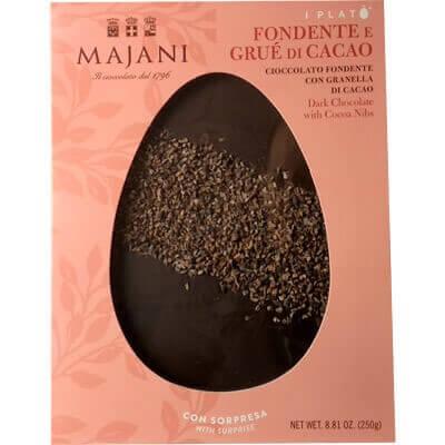 uovo di pasqua Majani Plato cioccolato fondente e cacao