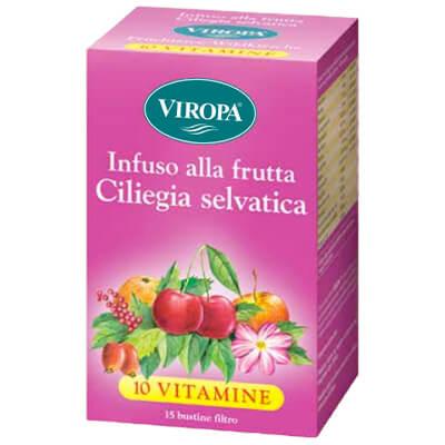 viropa ciliegia selvatica tisana 10 vitamine