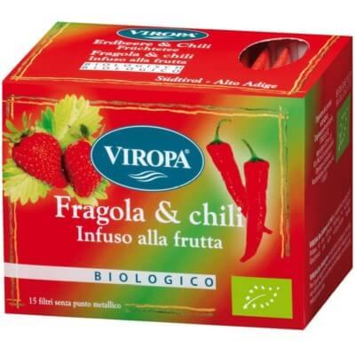 viropa fragola e chili tisana biologica