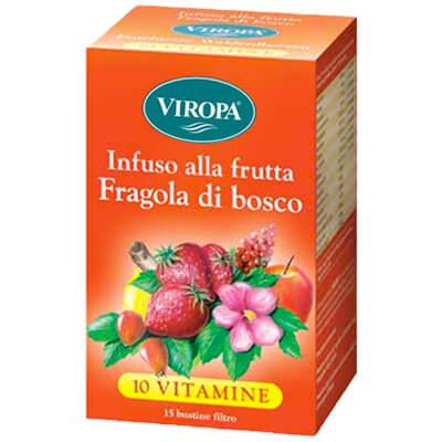 viropa fragola di bosco tisana 10 vitamine