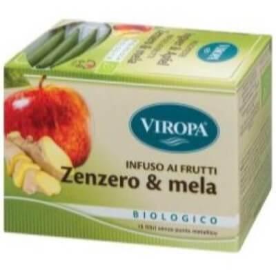 viropa zenzero e mela tisana biologica